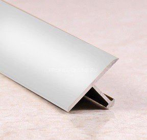 Т-профиль алюминиевый 13 мм ПТ-13 серебро глянец 2,7 м