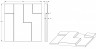 Стеновая декоративная панель 3D Orac Decor W102 белая из полиуретана 333х333 мм