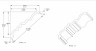 Потолочный плинтус Orac Decor Purotouch C327 белого цвета из полиуретана 143х159 мм 200 см