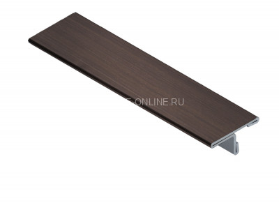 Т-образный профиль из нержавеющей стали 20 мм NEEXY PVS91-07 ANTB-D антик браш темный 2.7 м