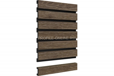 Декоративный молдинг 30х13 мм Decor-Dizayn 626-66SH полистирол под дерево 3 м