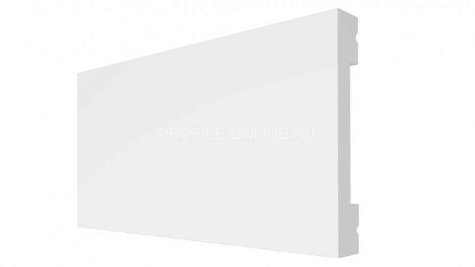Декоративный молдинг 65х15 мм Decor-Dizayn DD33 полистирол белый, под покраску 2 м