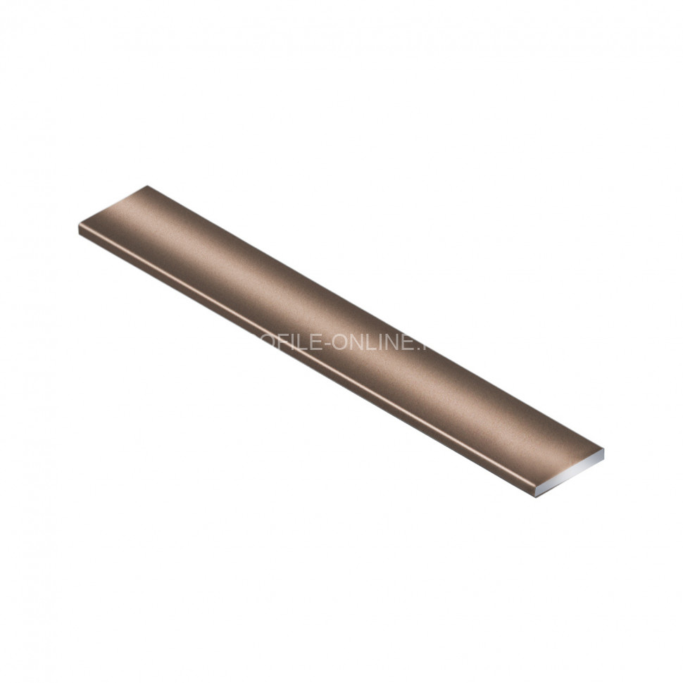 Полоса 15 мм из алюминия NEEXY PV88-11-BB коричневая блестящая 2.7м