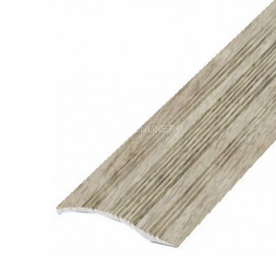 Алюминиевый порог с рифлением 39 мм С4 КД Дуб венеция 2,7 м (упаковка 10 штук)