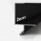 Потолочный теневой плинтус алюминиевый Decaro D005.2A Black черный 2 м
