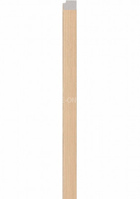 Правая планка-рейка для стеновой реечной панели VOX LINERIO L-LINE дерево 2650х32х21 мм
