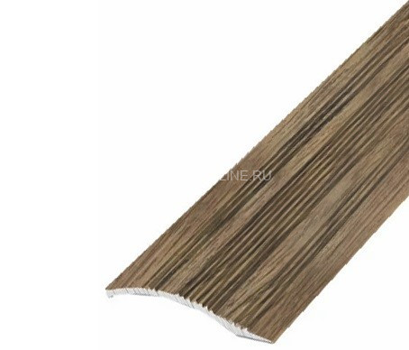 Алюминиевый порог с рифлением 39 мм С4 КД Дуб венский 2,7 м (упаковка 10 штук)