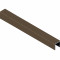 П-образный профиль алюминиевый 10х10 мм NEEXY PV83-47 MBR-D темная бронза матовая 2.7 м