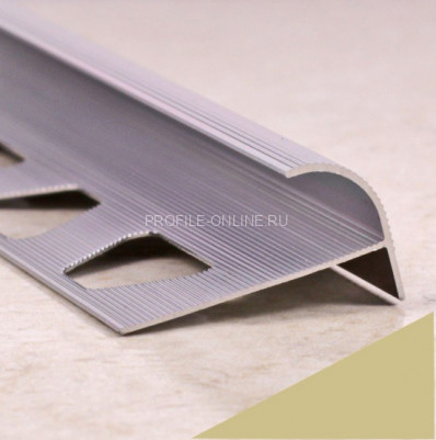 С-профиль алюминиевый 10 мм ПО-10,5 бронза матовая 2,7 м