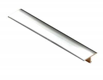 Латунный Т-образный профиль плоский 13 мм NEEXY PVL34-02 CHR хромировання 2.7м