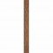 Правая планка-рейка для стеновой реечной панели VOX LINERIO L-LINE мокка 2650х32х21 мм