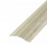 Алюминиевый порог с рифлением 39 мм С4 КД Дуб жемчужный 2,7 м (упаковка 10 штук)