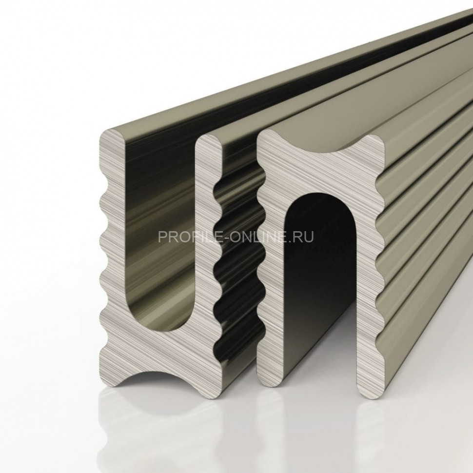 Теневая рейка алюминиевая Decaro D009A Bronze бронза для стен и потолка 3 м