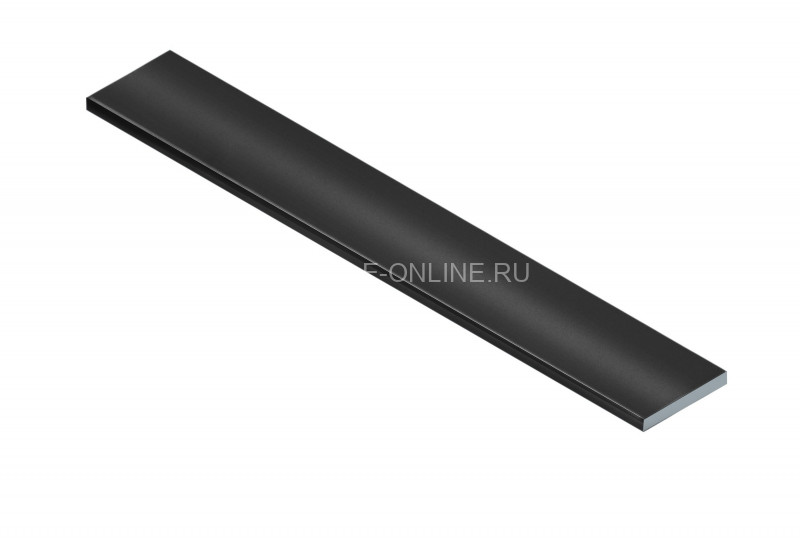 Полоса из алюминия 20 мм NEEXY PV89-19 BBL черный блестящий 2.7 м