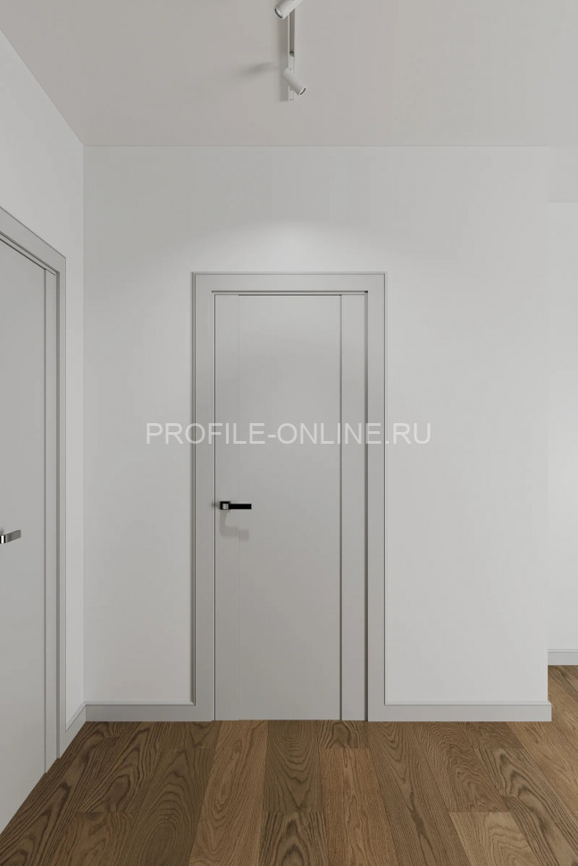 Напольный плинтус 90х13 мм Decor-Dizayn DD715 полистирол белый, под покраску 2 м