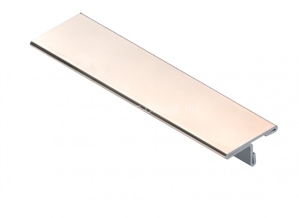 Т-образный профиль из нержавеющей стали 20 мм NEEXY PVS91-15 RG розовый зеркальный 2.7 м
