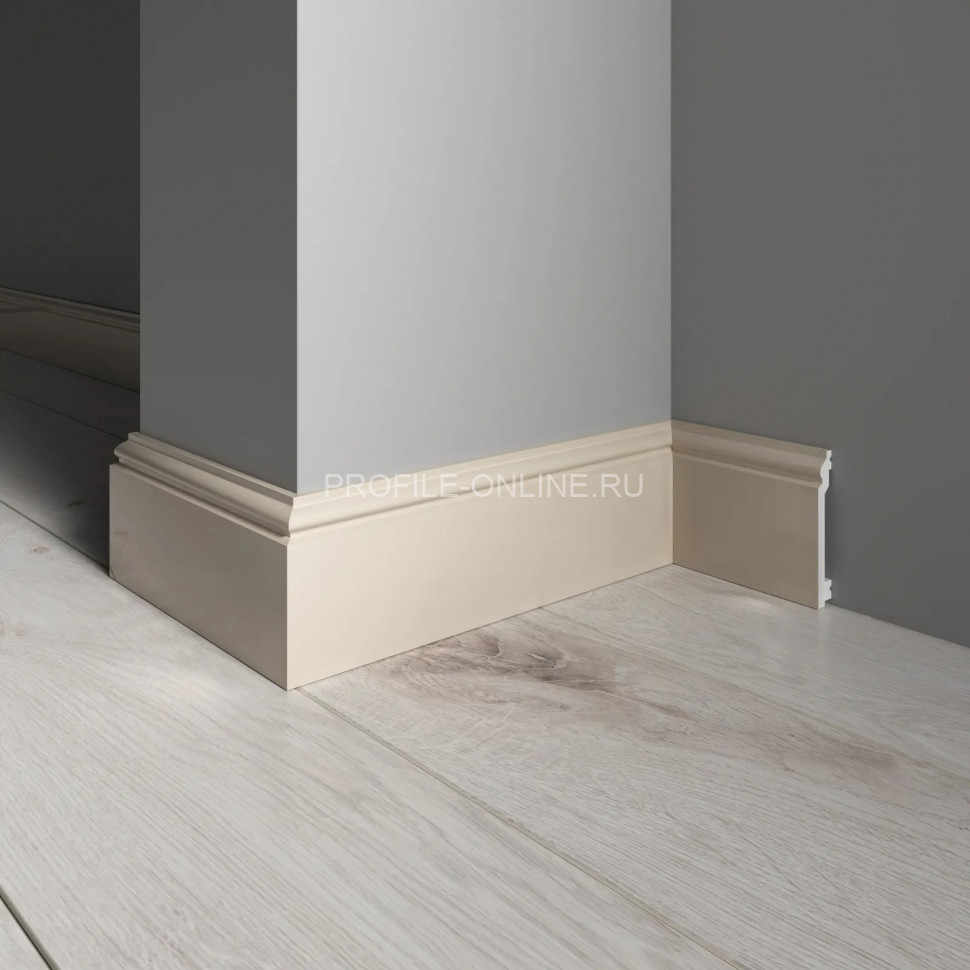 Плинтус для пола 100х16 мм Decor-Dizayn 701-74 полистирол под мрамор 2.4 м