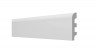 Напольный плинтус 99х21 мм Decor-Dizayn DD41 полистирол белый, под покраску 2 м