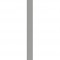 Правая планка-рейка для стеновой реечной панели VOX LINERIO L-LINE серая 2650х32х21 мм