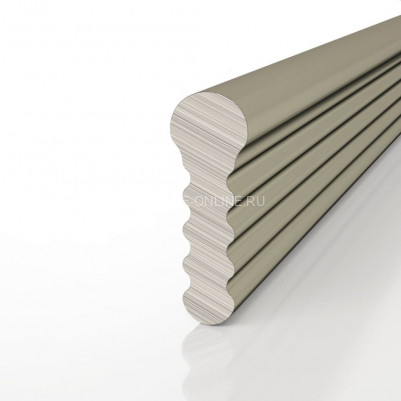 Алюминиевый профиль-вставка разделительный Decaro D009.2A Bronze бронза для стен и потолка 3 м