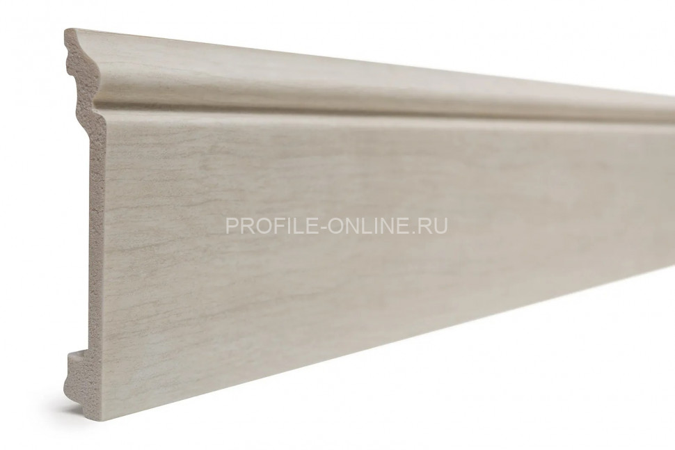 Плинтус для пола 100х16 мм Decor-Dizayn 701-77 полистирол под дерево 2.4 м