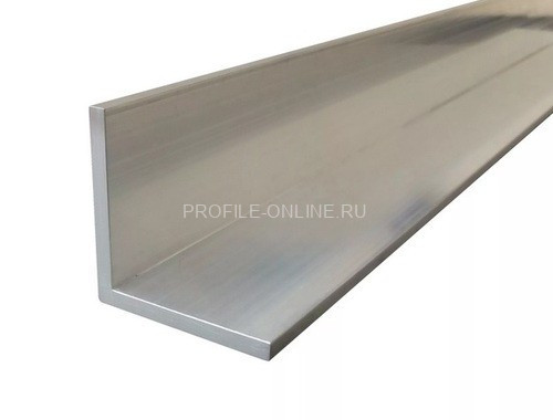 Уголок алюминиевый 60х60х5 мм равнополочный 3 м