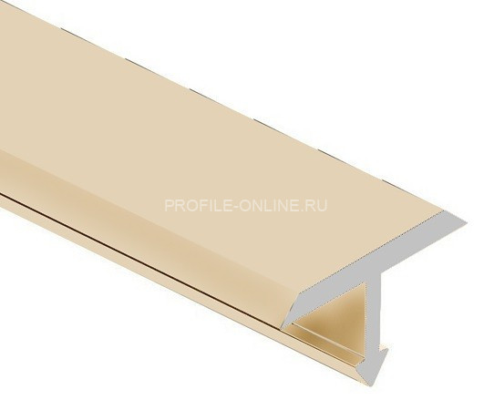 Алюминиевый Т-образный профиль 18 мм PV36-26 светло-бежевый Ral 1015 2,5 м