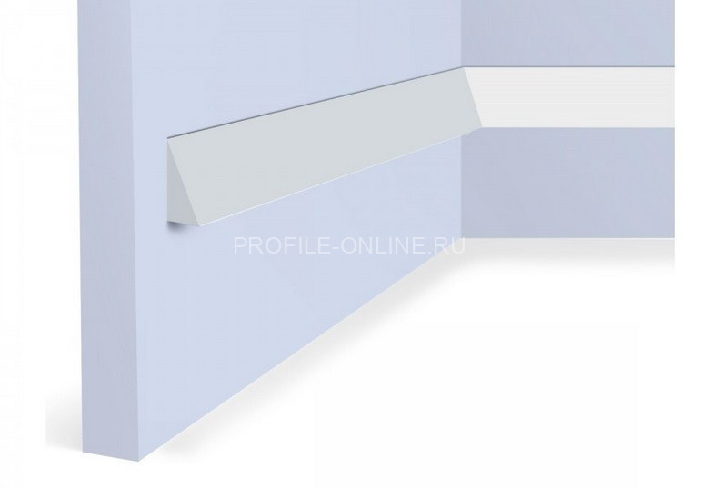 Молдинг 12х25 мм 12х25 мм HiWood TR25 белый 270 см