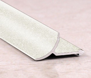 Внутренний профиль алюминиевый для плитки ПО-В9 бежевый муар 2,7 м