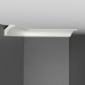 Плинтус потолочный гладкий DECOMASTER D115ДМ (30x30x2000) ударопрочный, белый, под покраску