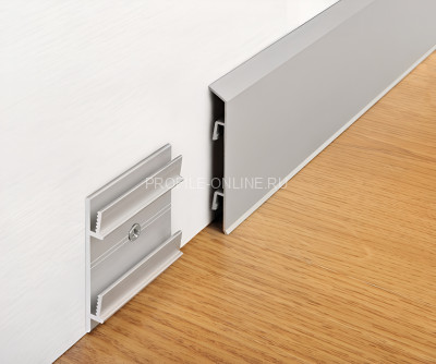 Клипса монтажная для плинтуса Евротрим F-70 F-100