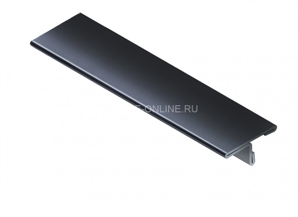 Т-образный профиль из нержавеющей стали 20 мм NEEXY PVS91-19 BL черный зеркальный 2.7 м