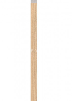 Универсальная планка-рейка для стеновой реечной панели VOX LINERIO U-S/M LINE (для S/M-line) дерево 2650х25х12 мм