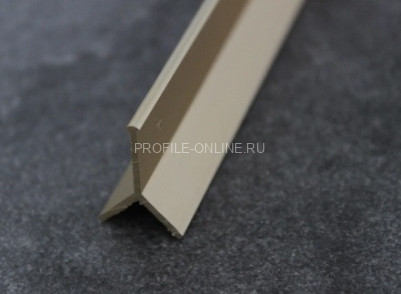 Алюминиевый Y-образный профиль мерседес ПО-97 золото глянец 2,7 м