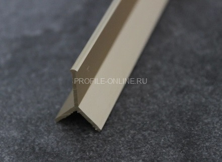 Алюминиевый Y-образный профиль мерседес ПО-97 золото глянец 2,7 м