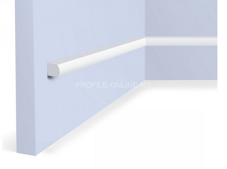 Молдинг 15х15 мм 15х15 мм HiWood D15V2 белый 270 см