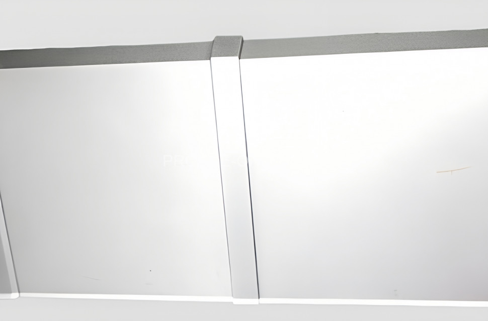 Соединитель для плинтуса Евротрим F-70 алюминий серебро