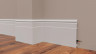 Напольный плинтус 202х16 мм Decor-Dizayn DD726 полистирол белый, под покраску 2 м