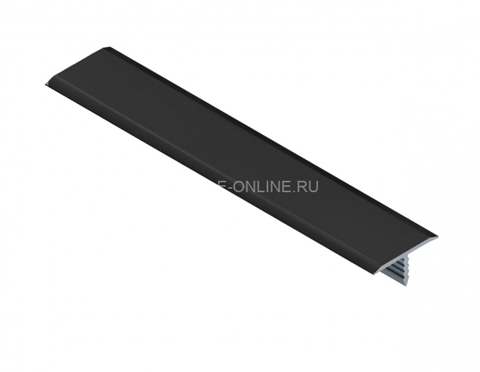 Алюминиевый Т-профиль 10 мм NEEXY PV101-18-MBL черный матовый 2.7м