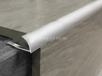 Алюминиевый С-профиль (трапеция) 12 мм РН12 Серебро НЕ 2,7 м (упаковка 10 штук)