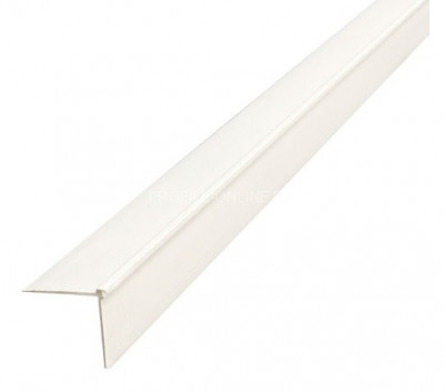 Уголок внешний под тяжелые обои CEZAR К20 23х23 мм белый 2,62 м