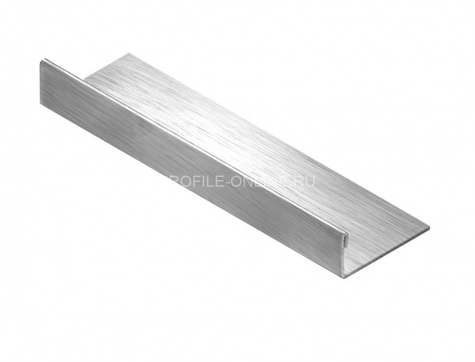L-образный профиль из нержавеющей стали 8 мм NEEXY PVS92-01 BR браш 2.7 м