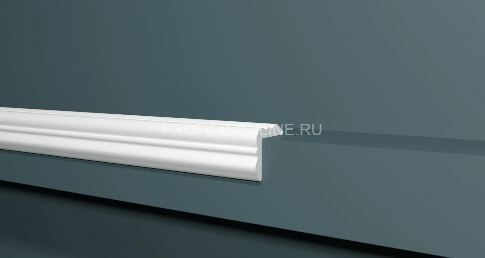 Декоративный уголок 38х38 мм Decor-Dizayn DD801 полистирол белый, под покраску 2 м