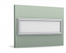 Стеновая декоративная панель 3D Orac Decor W120 белая из полиуретана 500х32 мм