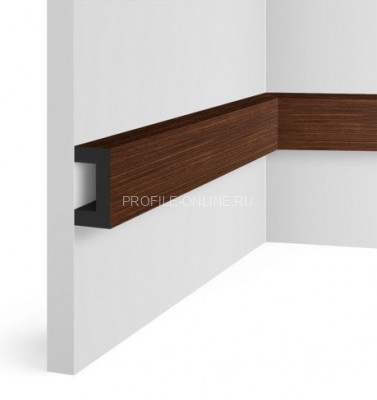 Молдинг 20х40 мм 20х40 мм HiWood LB40 BR396 под дерево 270 см