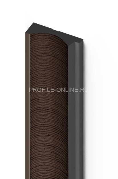 Финишный молдинг для стеновых панелей 12х32 мм HiWood LF139A BR354 под дерево 270 см