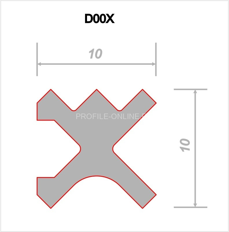 Теневая рейка алюминиевая Decaro D00X.A Black черная для стен и потолка 3 м