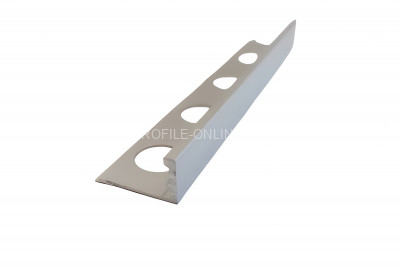 L-образный профиль из алюминия 10 мм Евротрим L-10.01 серебро 270 см