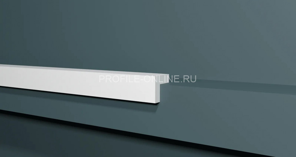 Декоративный уголок 30х30 мм Decor-Dizayn DD803 полистирол белый, под покраску 2 м