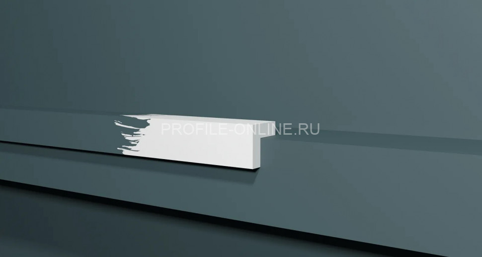 Декоративный уголок 30х30 мм Decor-Dizayn DD803 полистирол белый, под покраску 2 м